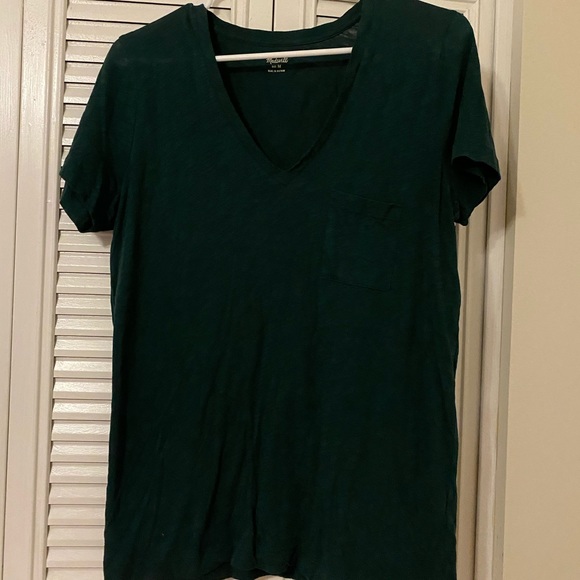 Madewell green pocket tee - Picture 1 of 1